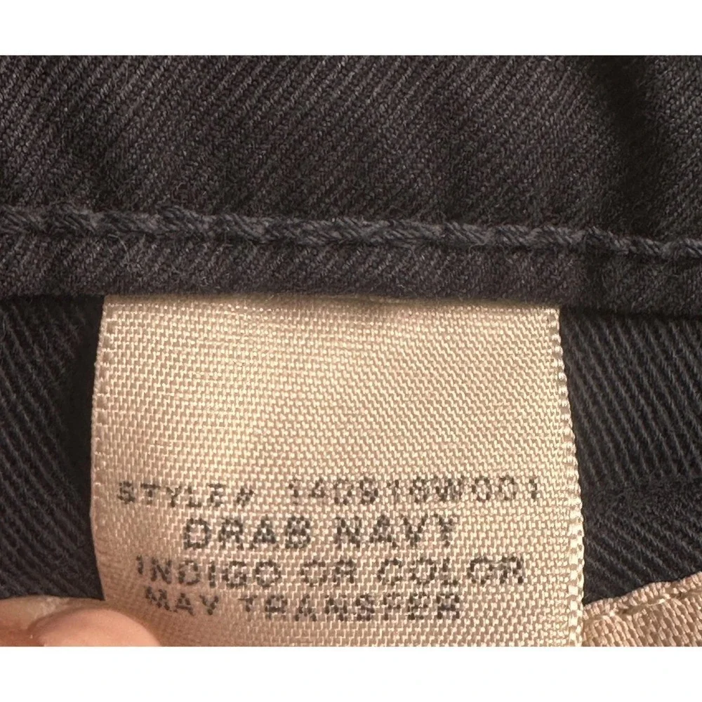 J Brand Kane Corduroy Pants Mens‎ 32x31 Navy Slim Straight Made USA JGM180M01